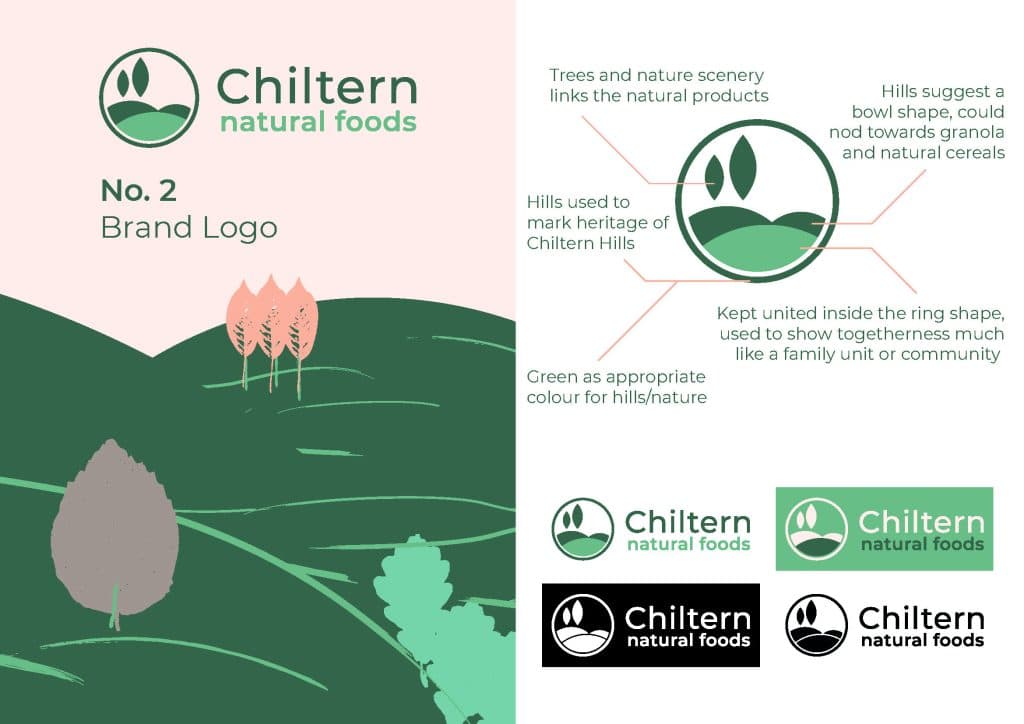 Brand guidelines design example