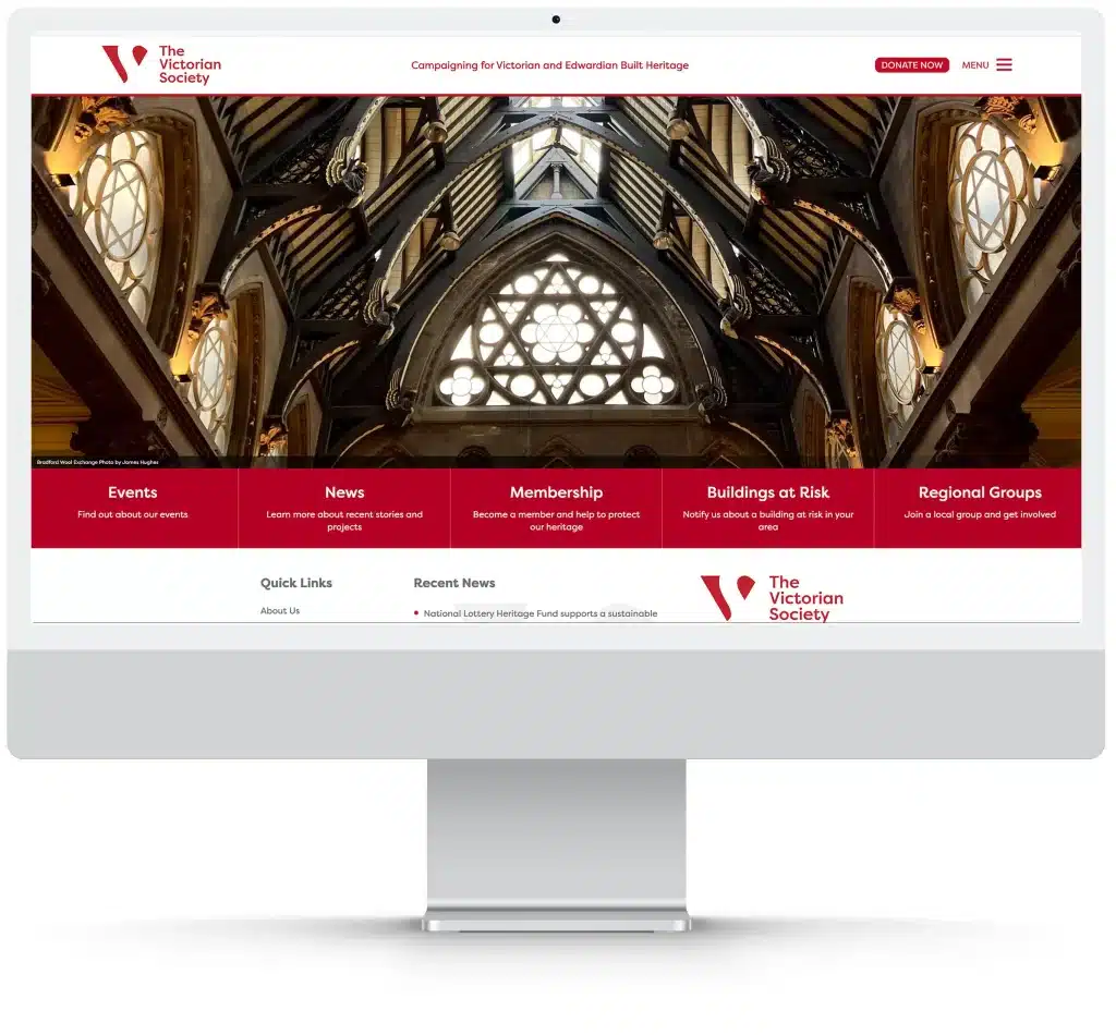 Websites design example