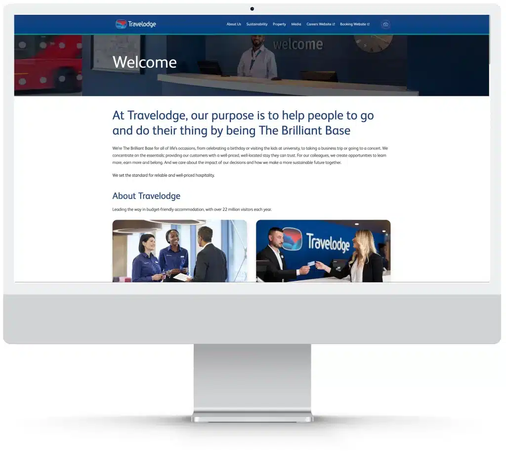 Websites design example