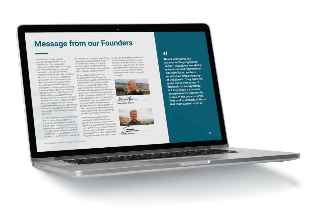 Impact Reports design example