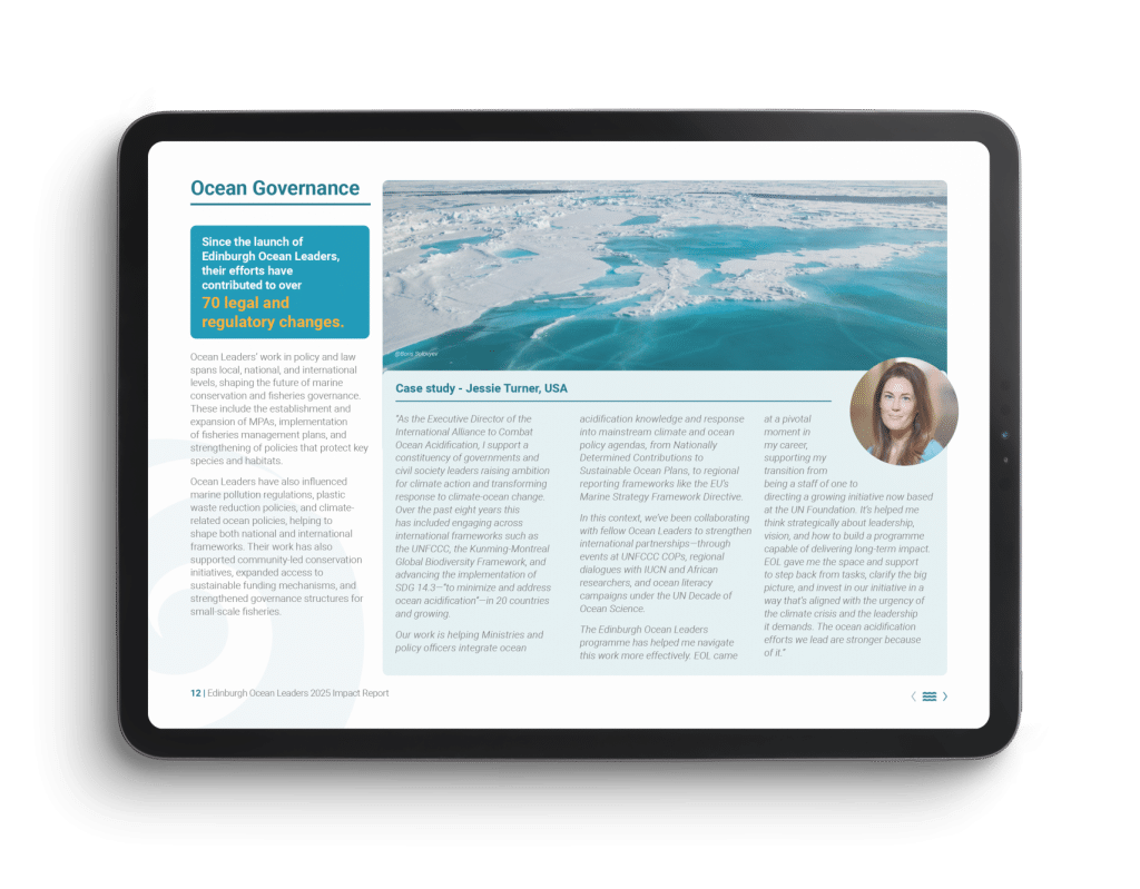 Impact Reports design example