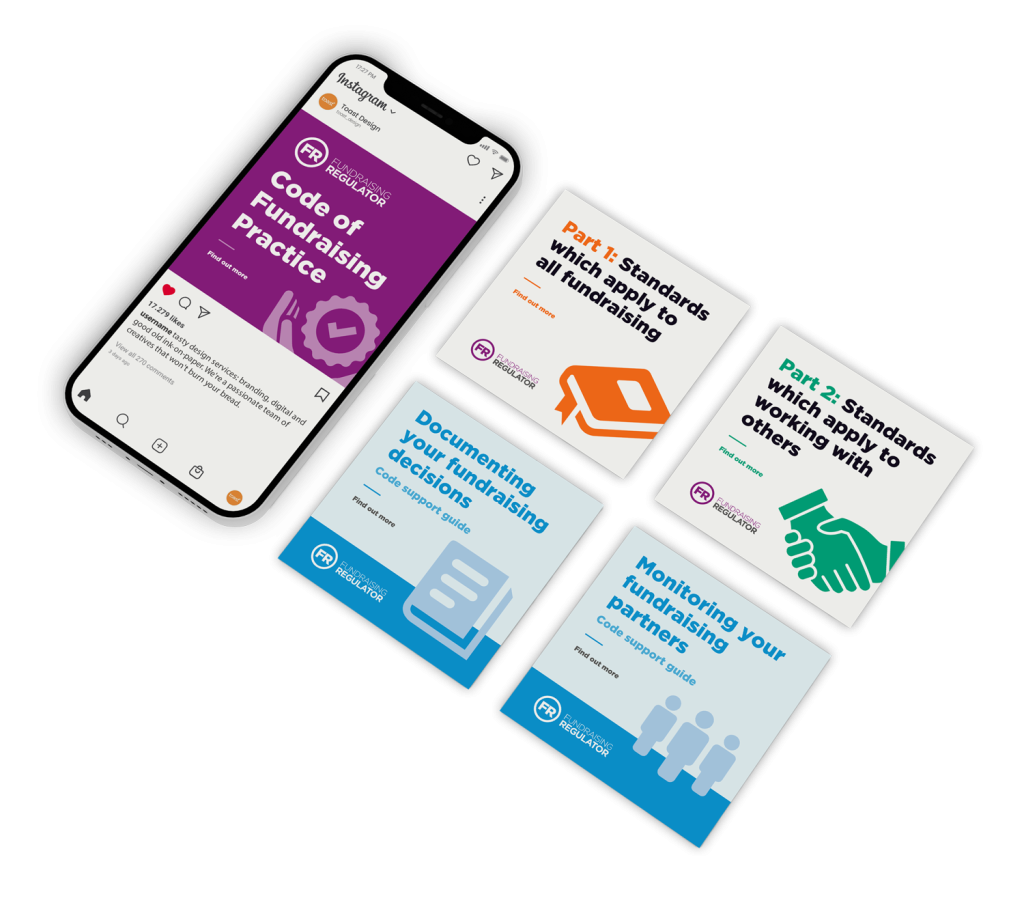 Social Media design example