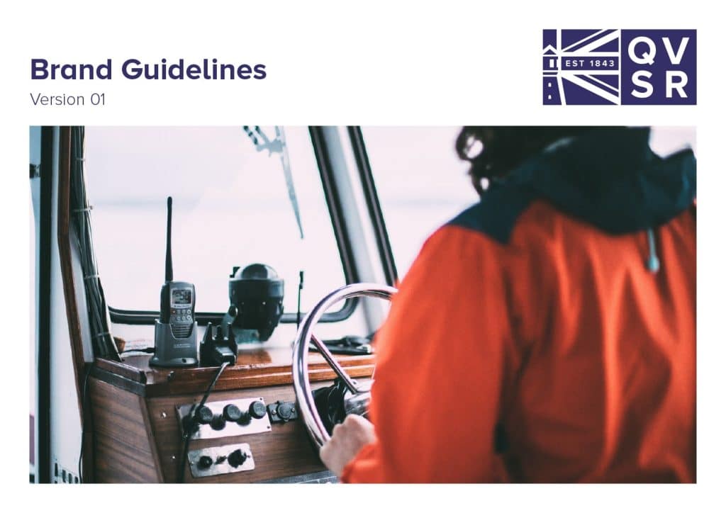 Brand guidelines design example