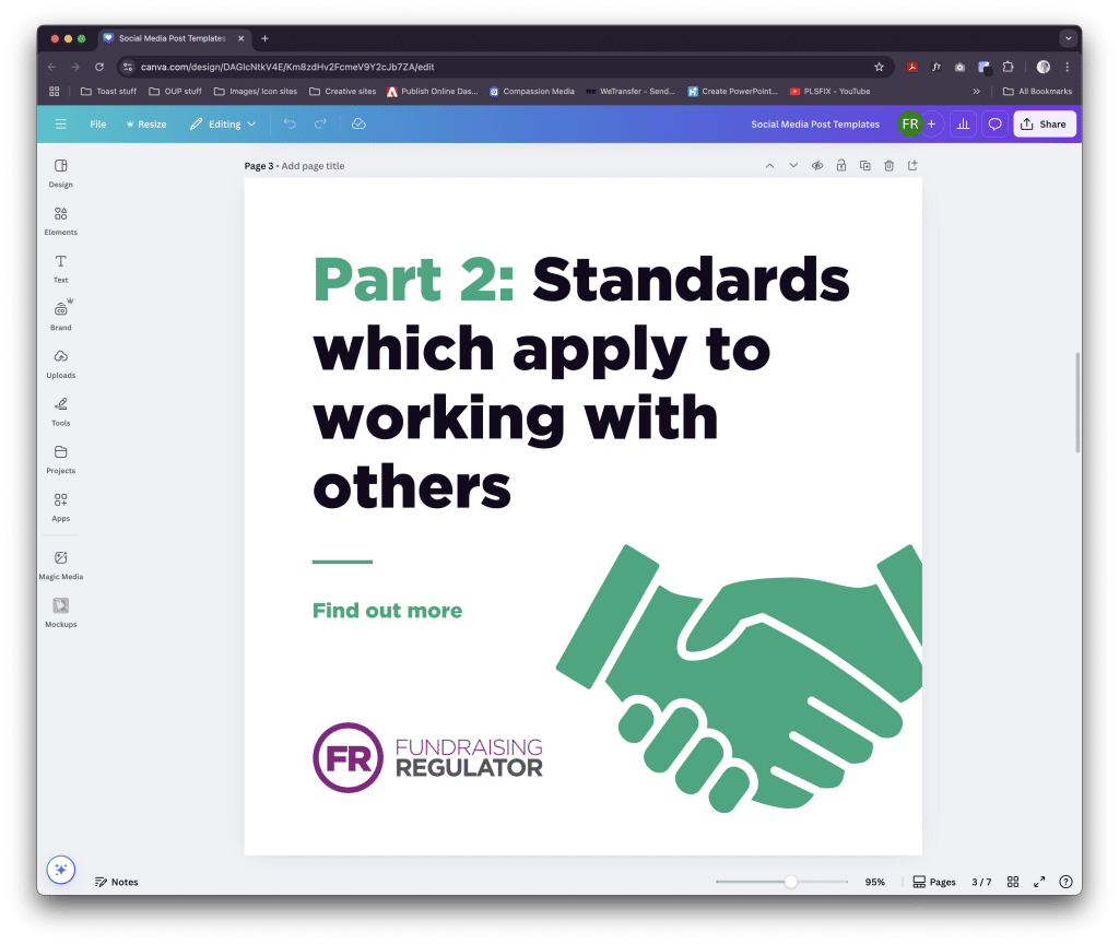 Canva templates design example