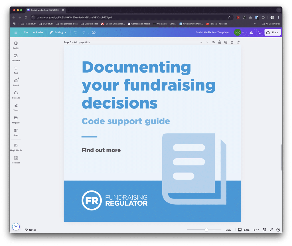 Canva templates design example