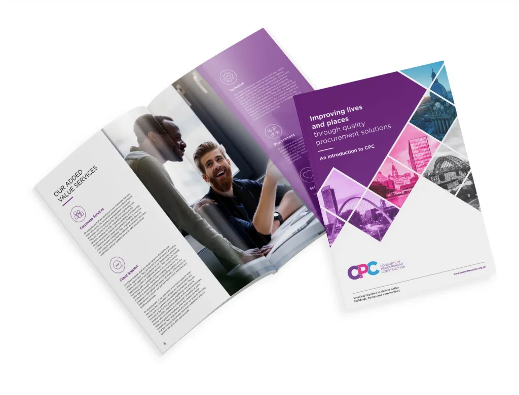 Brochures design example
