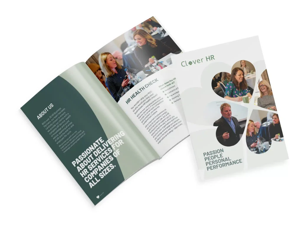 Brochures design example