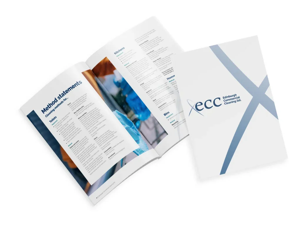 Brochures design example