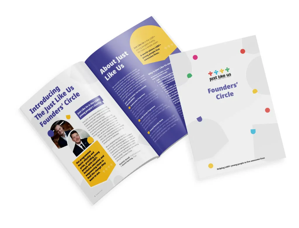 Brochures design example