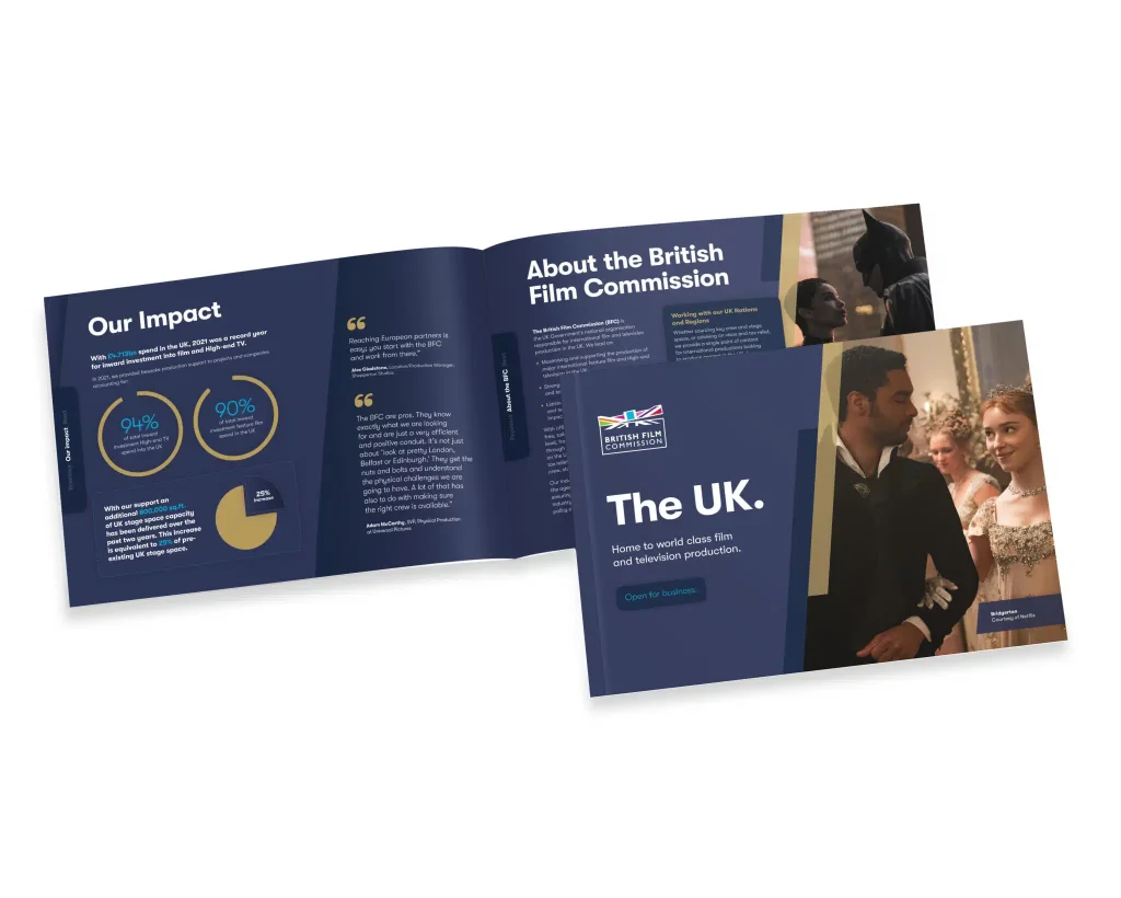 Brochures design example