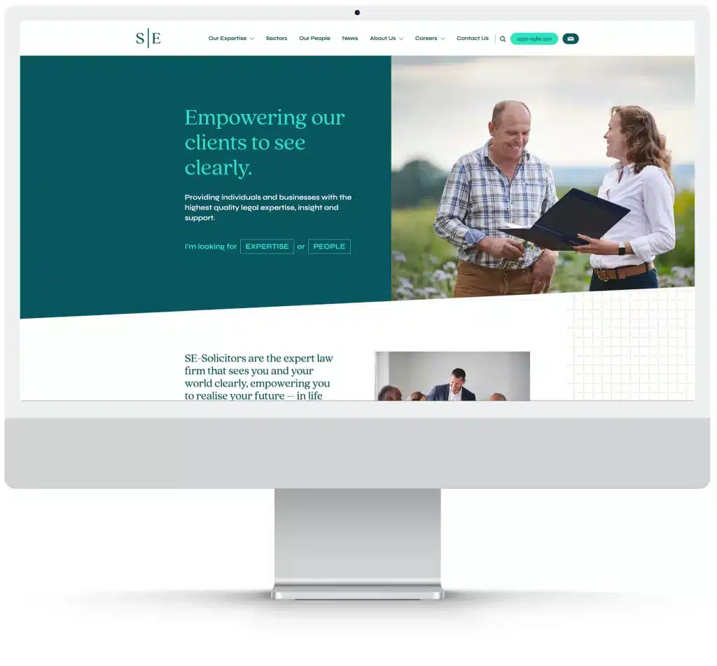 Websites design example